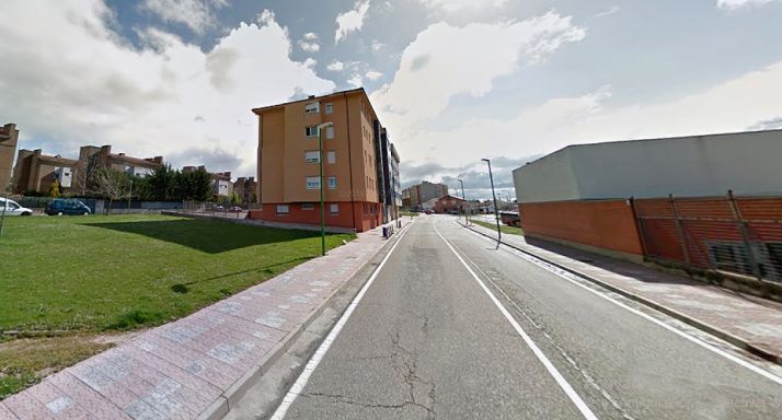 Calle Modesto Ciruelos, en la capital burgalesa. /GM