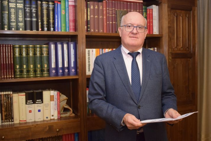 José Ramón Huerta, presidente del Colegio de Médicos de Soria.