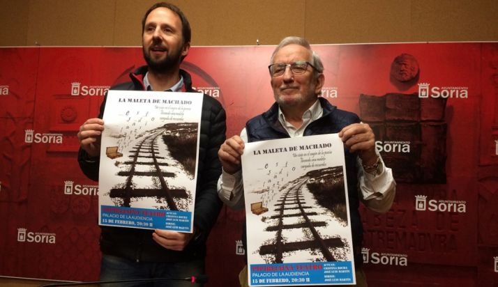 César Gonzalo (izda.) y Jesús Bárez este martes. /Ayto.