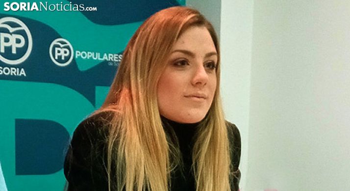 Raquel López, presidenta de NNGG de Soria. /SN