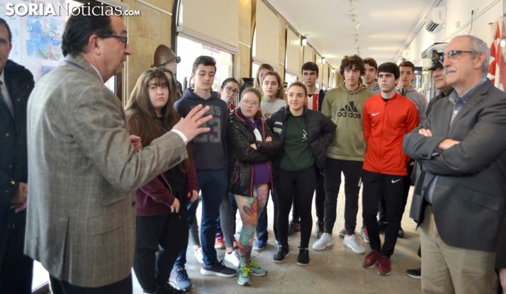 Una imagen de la apertura de la muestra. /SN