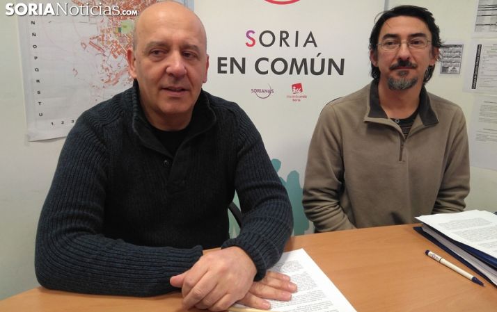 Enrique García (izda.) y Luis Alberto Romero. /SN