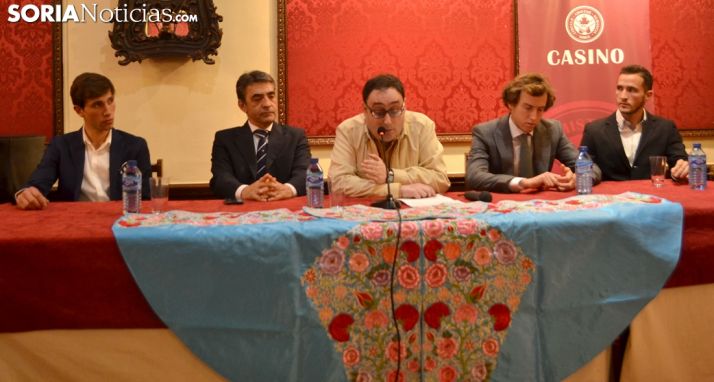 De izquierda a derecha, Barbero, Martín, Alonso, Collado y Villanueva. /SN