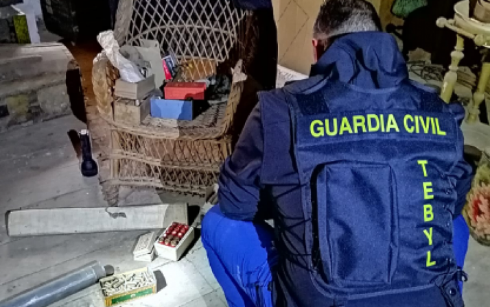 AMPLIACIÓN: Se desactiva un proyectil de la Guerra Civil en Garray