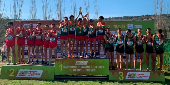 El equipo de Dani Mateo, segundo en el Nacional de Clubes. RFEA