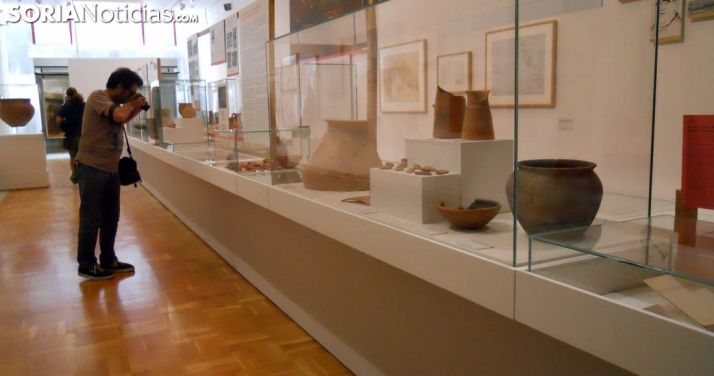 Una de las salas del Museo Numantino. /SN