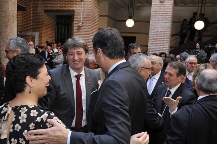 Entrega de la Llave de Oro, a título póstumo, a Tomás Rodríguez Bolaños. FEMP