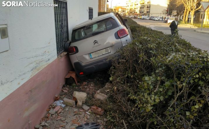 Una imagen del vehículo tras el siniestro. /SN