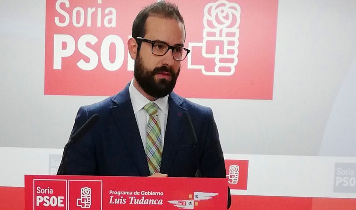 Hernández, este jueves en rueda informativa.