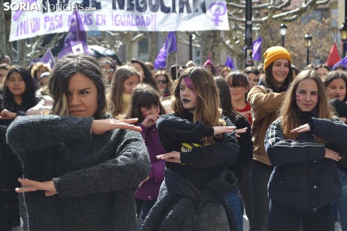 GALERÍA: Soria se viste de morado y lucha por el 8M