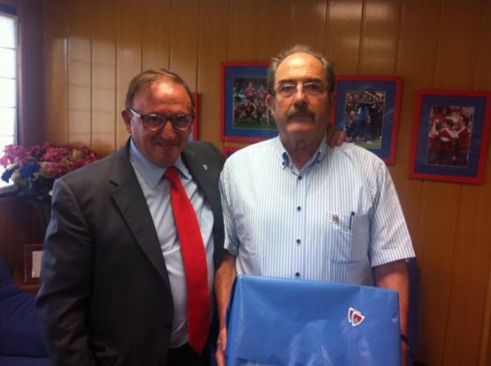 Francisco Rubio y José Andrés Diago. CD Numancia