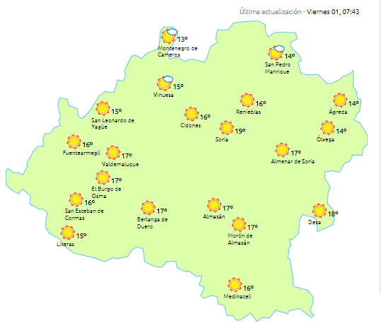 La primavera anticipada continúa instalada en Soria