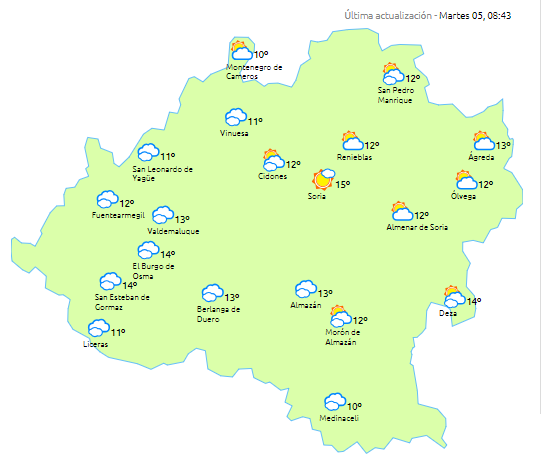 Martes de Carnaval sin peligro de lluvia