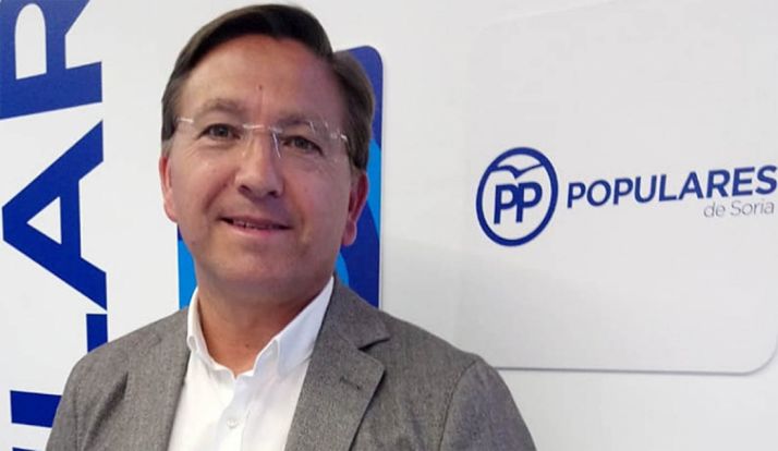 Gerardo Martínez, alcalde de Ólvega. 