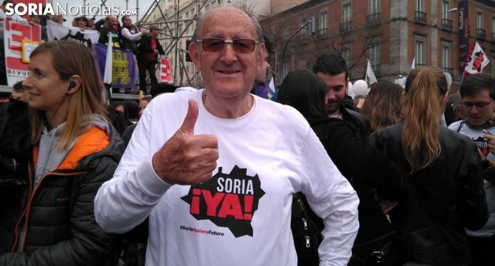 Goyo Sanz, satisfecho con la convocatoria de este 31-M. /SN 