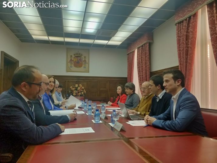 Reunión de Renfe y Adif con Soria Ya y Asoaf