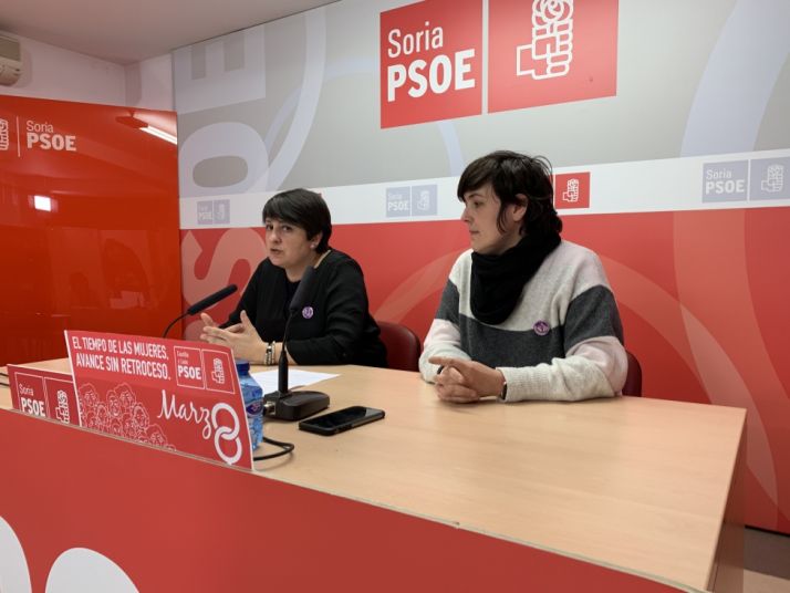 El PSOE  Soria llama a la movilización el 8 de marzo con el lema El tiempo de las mujeres, un avance sin retroceso