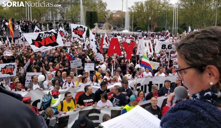 100.000 manifestantes en la Revuelta de la #EspañaVaciada
