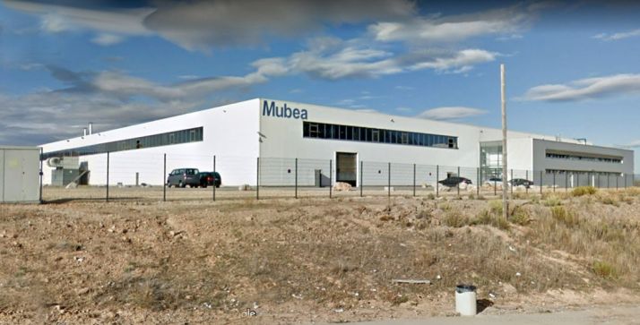 La factoría de Mubea, en el polígono Valdemiés II en Ágreda. 