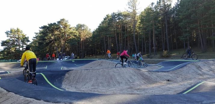 Pumptrack de Navaleno./Fotos: Ayto de Navaleno.