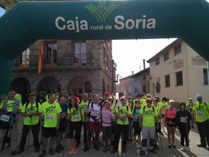 II media maratón en Santa Cruz de Yanguas. 