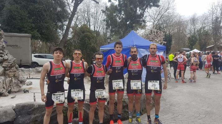 Expedición del Triatlón Soriano en Asturias. Triatlón Soriano 