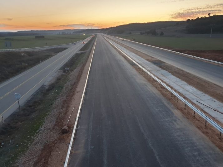 El tramo entre Santiuste y El Burgo de Osma de la A-11 estará en funcionamiento en abril