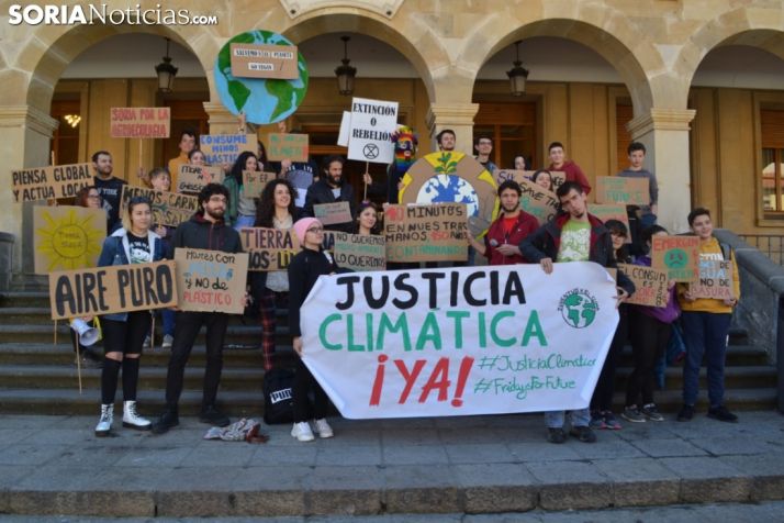GALERÍA: Soria se suma a Fridays for Future