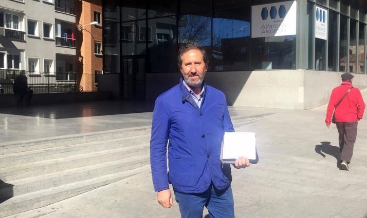 Alberto Gómez, en la localidad madrileña. /Rebi