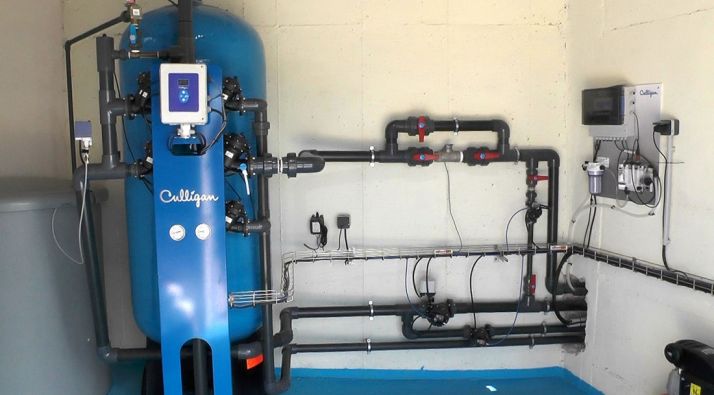 Imagen del sistema que ya está en funcionamiento. 