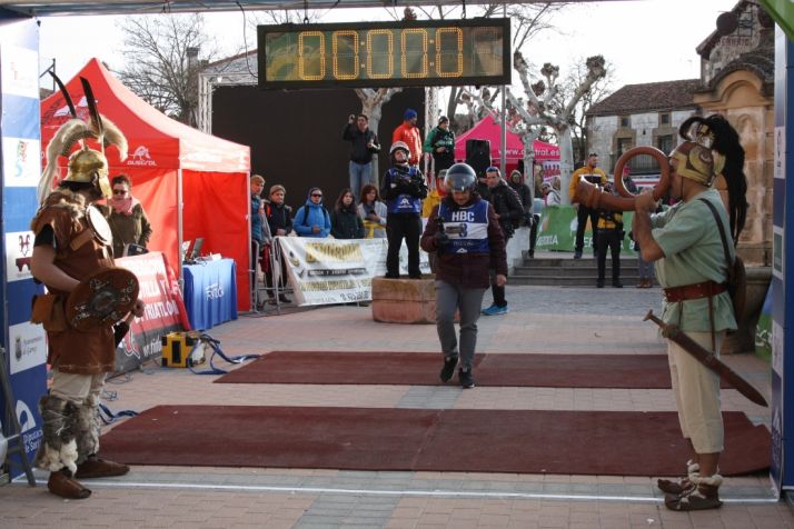 Tierraquemada, presente en el Duatlón de Numancia. /Federación Triatlon