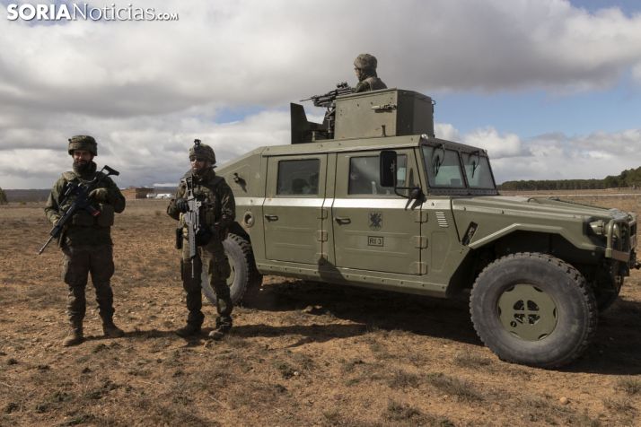 Militares en Garray. Jasmín Malvesado.