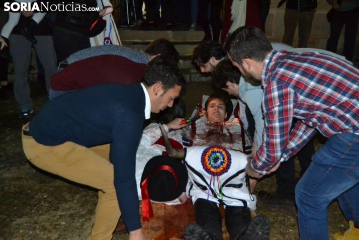 Foto de Archivo del acto de la muerte de La Barrosa.