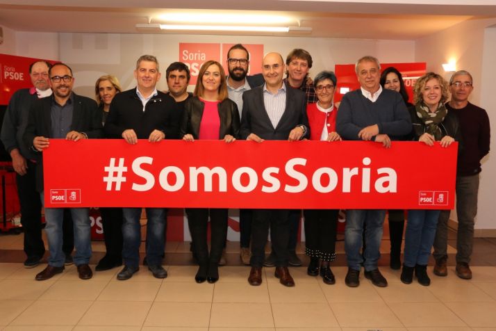 Javier Antón al Congreso, Jesús Manuel Alonso al Senado y Virginia Barcones a las Cortes de Castilla y León encabezan las candidaturas del PSOE Soria