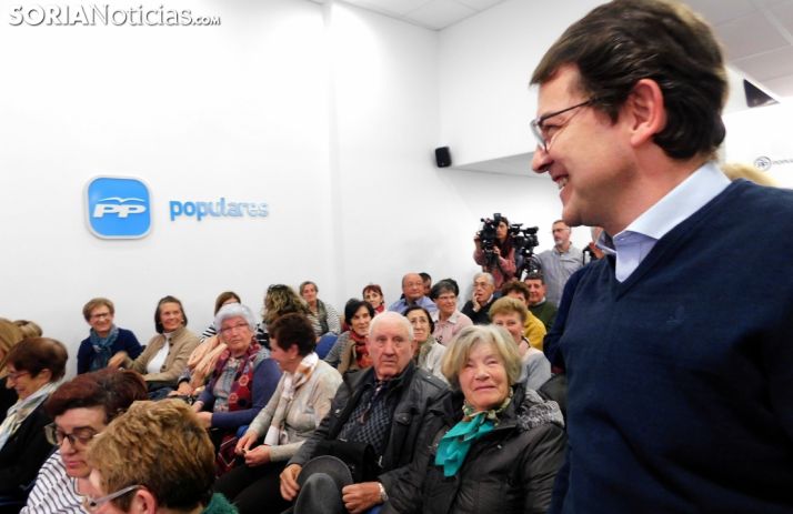 Una imagen del acto celebrado en la sede del PP soriano. /SN
