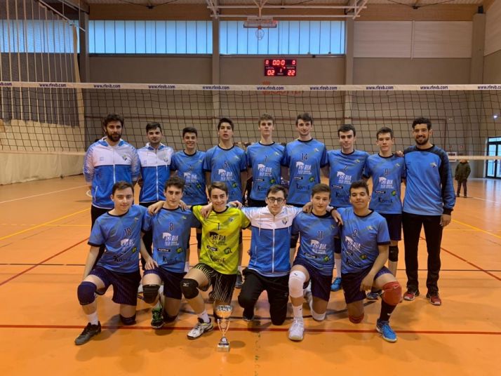 Campeonato Regional de Voleibol en Soria de Cadetes y Juveniles. /FOTOS MARÍA MORALES