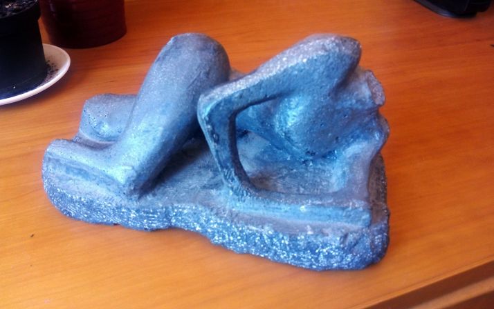 Una de las piezas de la muestra. 