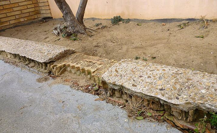 Imagen de uno de los espacios del patio. 