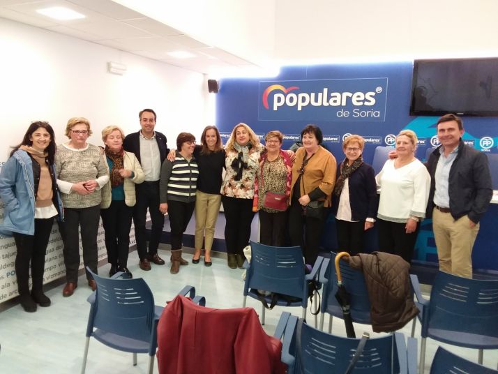 Reunión del PP de Soria con AMFAR. PP de Soria 