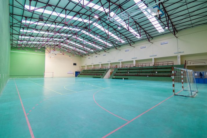 Polideportivo de San Esteban de Gormaz. Ayuntamiento de San Esteban de Gormaz
