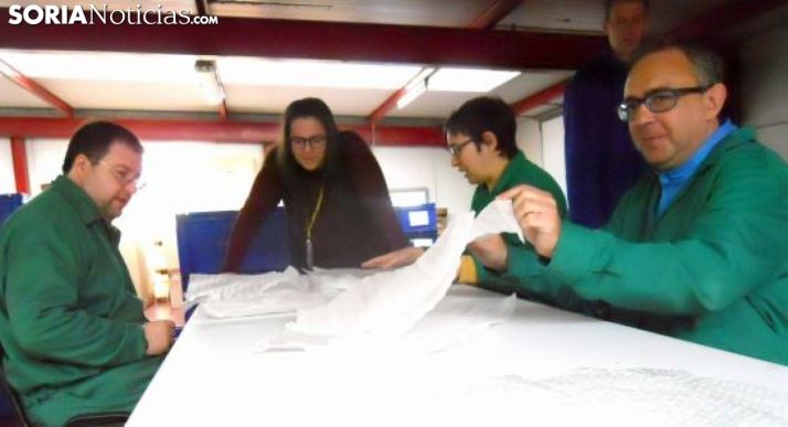 Centro especial de empleo de Asovica, en Soria. /SN