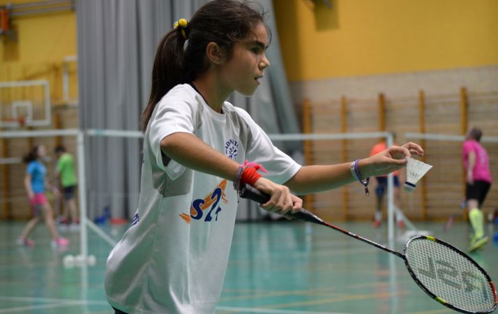 Una joven jugadora del CBS-CS24. 