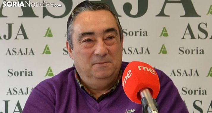 Carmelo Gómez, presidente de ASAJA. /SN