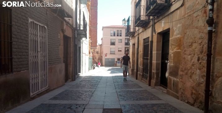 Una calle del casco antiguo de la capital. /SN