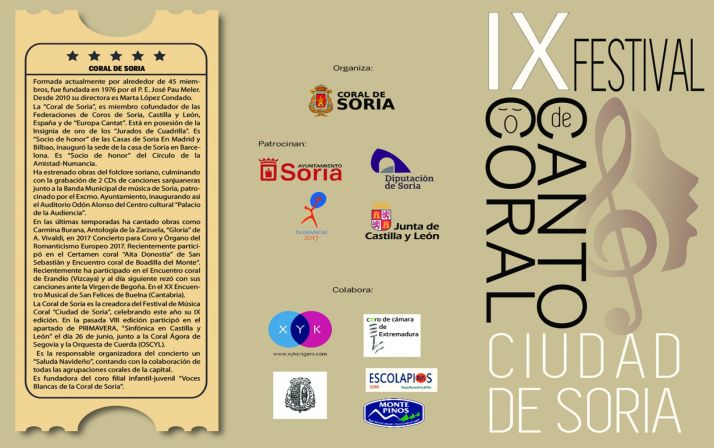 El cartel del concierto