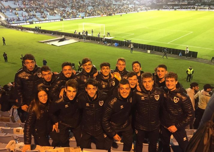 El Numancia Juvenil, en Balaídos. CD Numancia