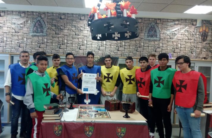 Una imagen del desarrollo del juego en el CIFP Pico Frentes. 