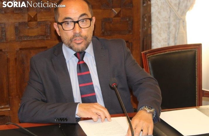 Luis Rey, presidente de la Diputación de Soria