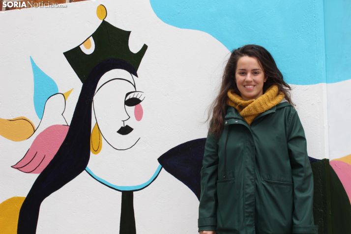Nekane Jiménez, artista navarra, participó en Nuane 2019. SN