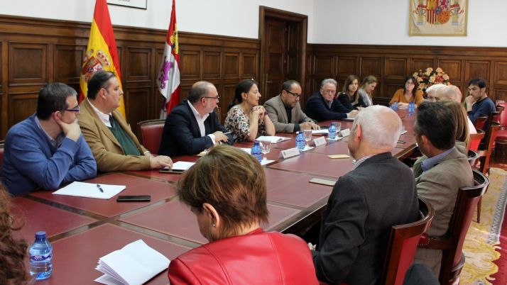 Imagen de la reunión este miércoles. /SdG